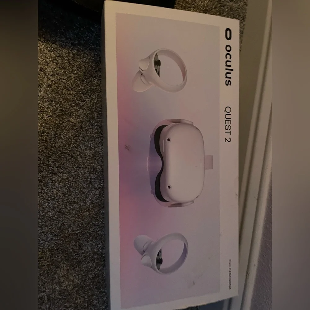 Oculus quest 2 with accessories